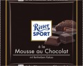 Ritter Sport Feinherb a la Mousse au Chocolat, 5 Tafeln