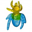 Riesen Fruchtgummi Spinnen, Schaumzucker, 1 Kg