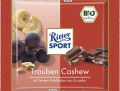 Ritter Sport Bio Trauben Cashew 65g Schokolade 5 Tafeln Ritter Sport Bio Trauben Cashew 65g Schokolade 5 Tafeln