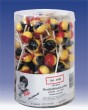 K�fa Deutschland-Lolly Lutscher schwarz rot gold 100Stk