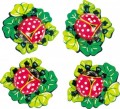 Gl�cksk�fer auf Kleeblatt, Schokolade, 120 St�ck