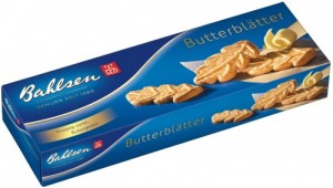 Bahlsen Butterbl�tter, Kekse, Geb�ck, 6 Packungen