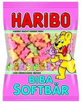 Haribo Biba Softb�r, Schaumzucker, 24 Beutel, 200g