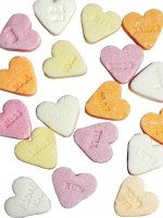 Gl�cksherzchen mit Traubenzucker 1kg, Bonbon