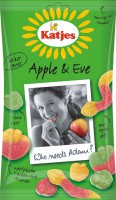 Katjes Apple and Eve 150g, Fruchtgummi sauer 5 Beutel