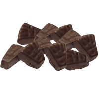 L�hders Ananas-Gelee-Ecken, Schokolade 2,5 Kg