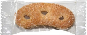Bl�tterteigbrezeln einzeln verpackt, Kekse 150 Stk