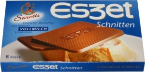 Eszet Schnitten Vollmilch Schokolade 75g 5 Packungen