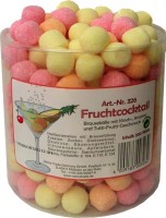Brauseb�lle Fruchtcocktail fruchtig sauer, 200 St�ck