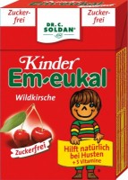 Em-eukal Kinder Minis Wildkirsche Bonbon 40g 20 Boxen