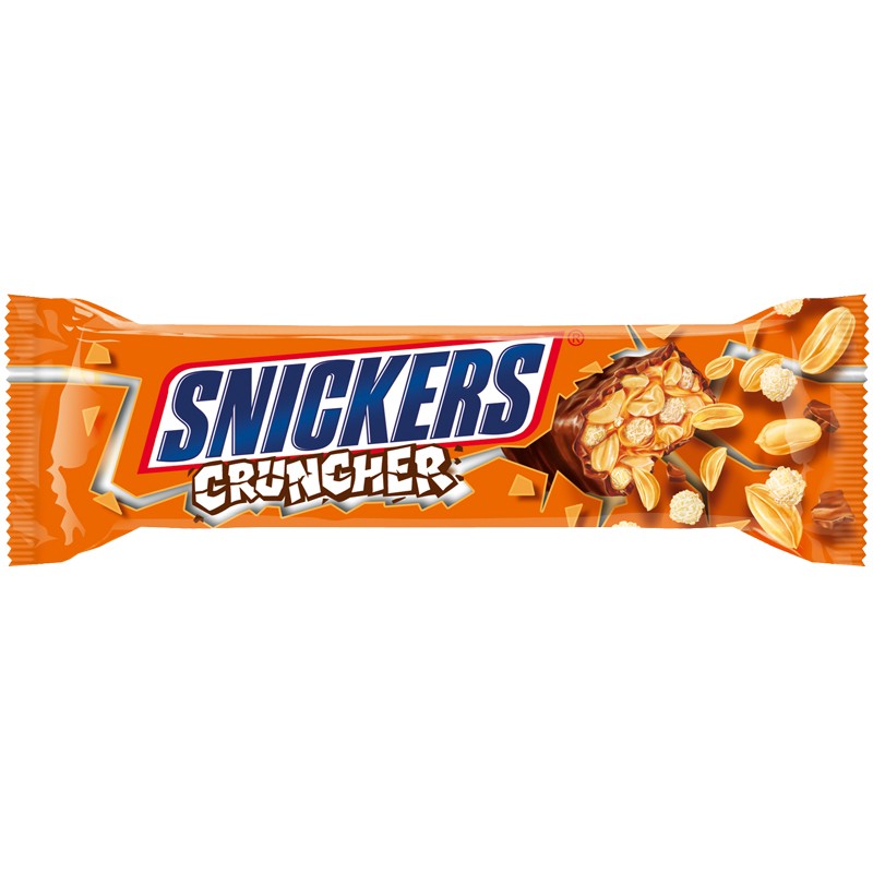 Mars Snickers Cruncher, Riegel, Schokolade, 24 Riegel
