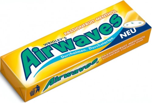 Wrigleys Airwaves Passionfruit Menthol Kaugummi 30 Pack