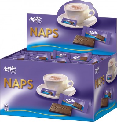 Milka Naps Alpenmilch Schokolade Gastropack 1,7 Kg