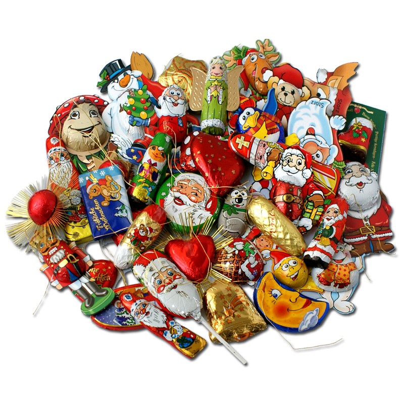 Storz Überraschungspaket Weihnachten, Schokolade, 50 Teile Weihnachten