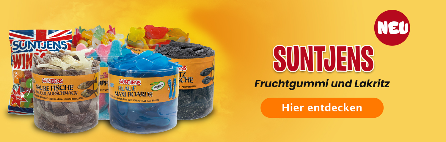Suntjens Fruchtgummi und Suntjens Lakritz