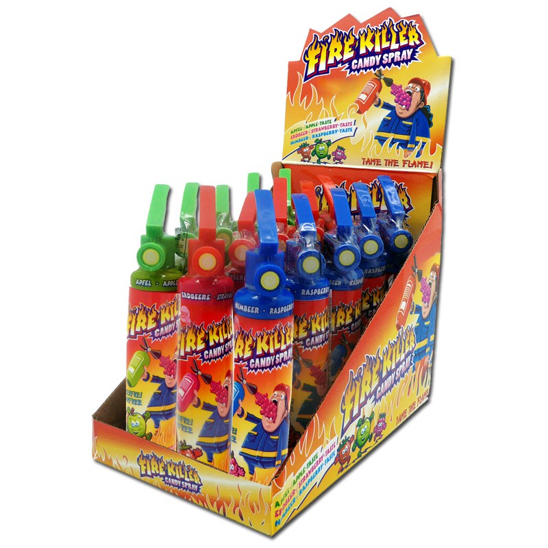 Fire Killer Candy Spray, SüßwarenSpray, 15 Stück Süsse Kinderartikel