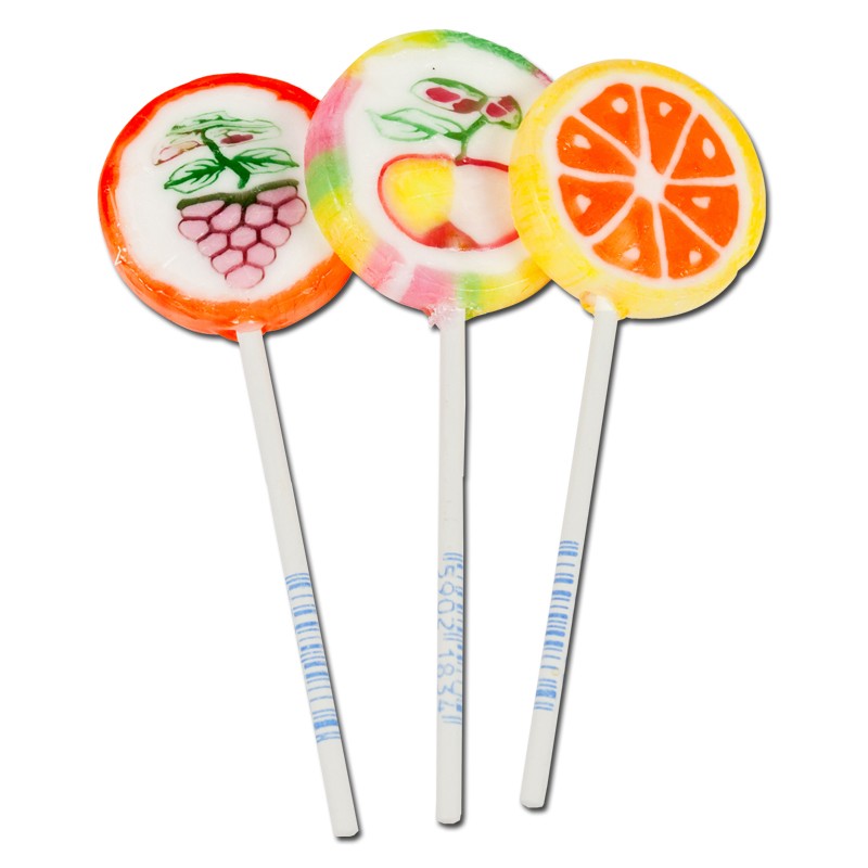 104750 Bunte Rocks Lollies  Frucht Lutscher  Lollys  100