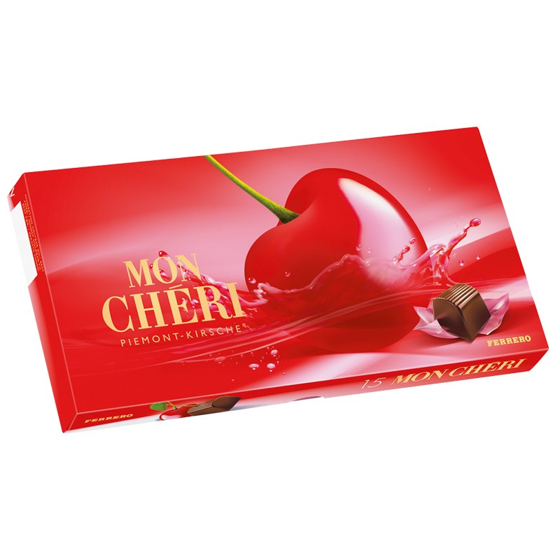 Ferrero Mon Cheri 157g, Praline, 8 Packungen Schokolade Pralinen ...