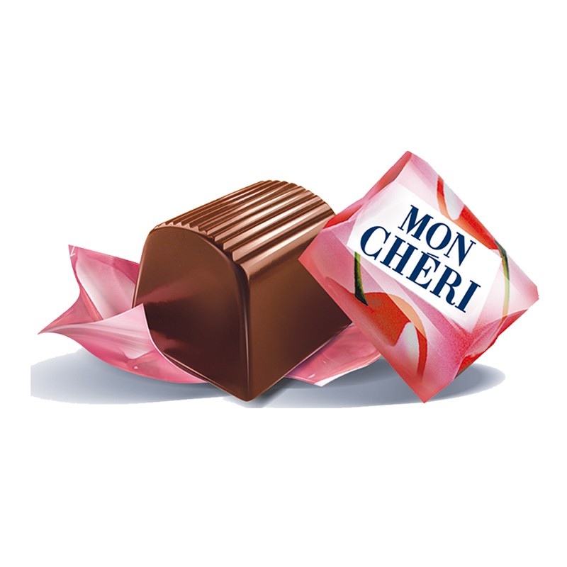 Ferrero Mon Cheri 157g, Praline, 8 Packungen Schokolade Pralinen Ferrero Pralinen