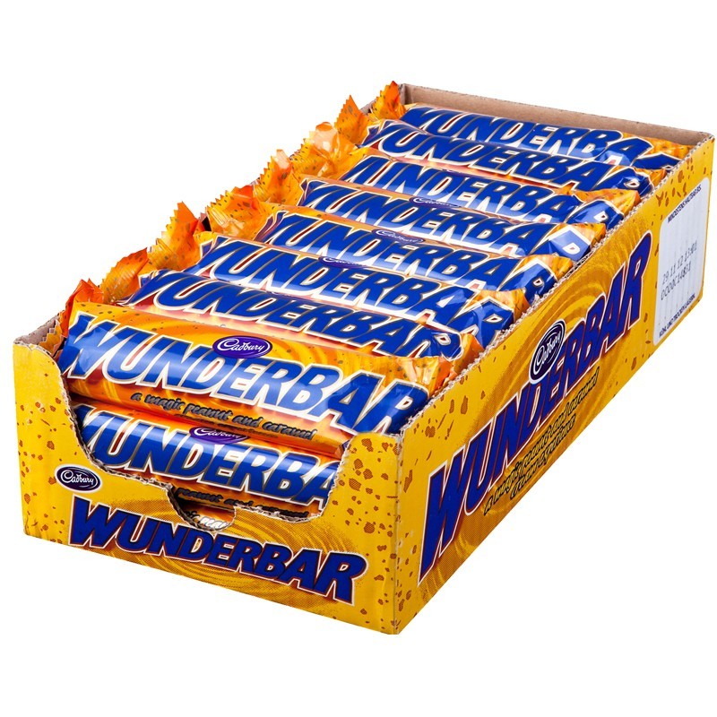 Cadbury Wunderbar, Peanut-Butter-Riegel Schokolade 24Rg Riegel Riegel ...