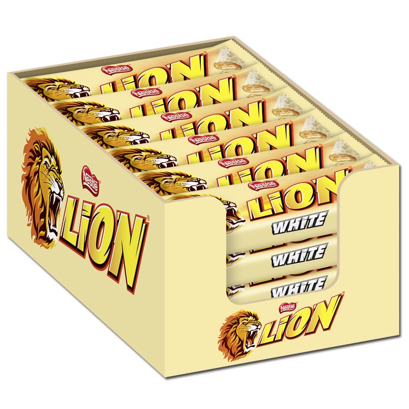 Nestle Lion White, Riegel, Schokolade, 24 Riegel Riegel ...