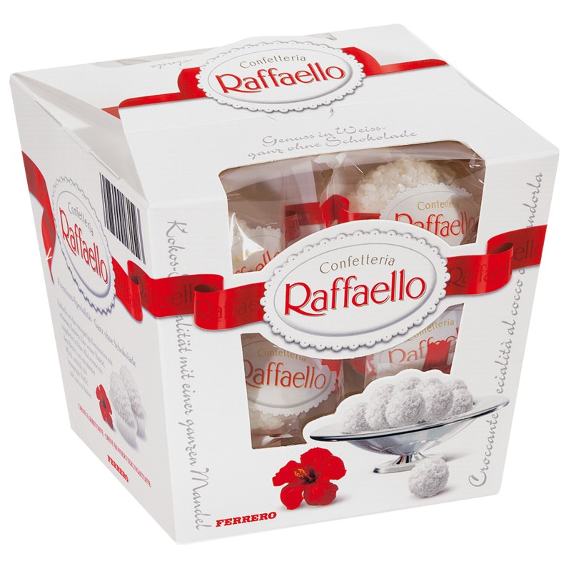 Wie Viele Raffaello Sind In Einer Packung Ferrero Raffaello 150g, Praline, 6 Packungen Schokolade Pralinen