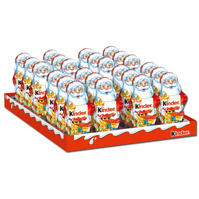 Ferrero Kinder Weihnachten 2022 FERRERO Weihnachtsmann Kinder Schokolade Nikolaus Weihnachten 55g