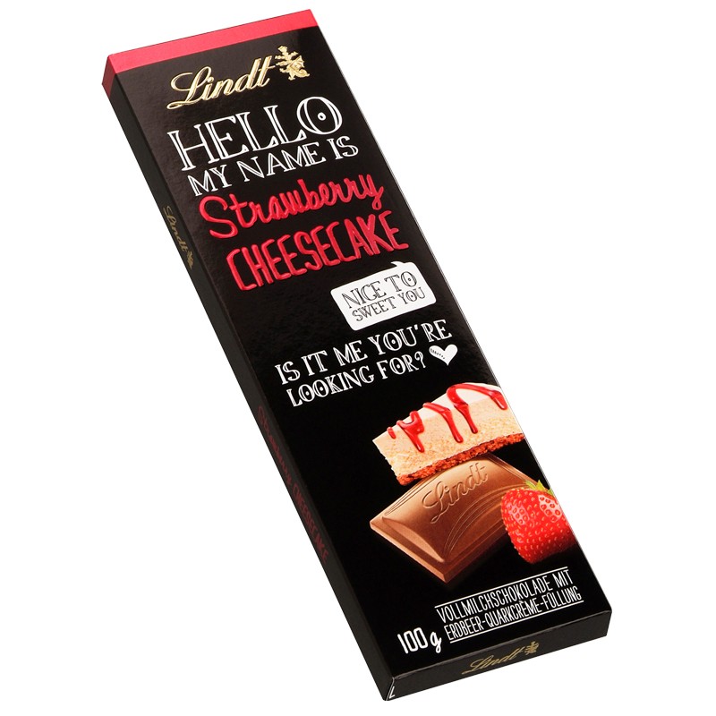 Lindt Chocolate Bars Strawberry Cheesecake Lindt Chocolate Bars Strawberry Cheesecake