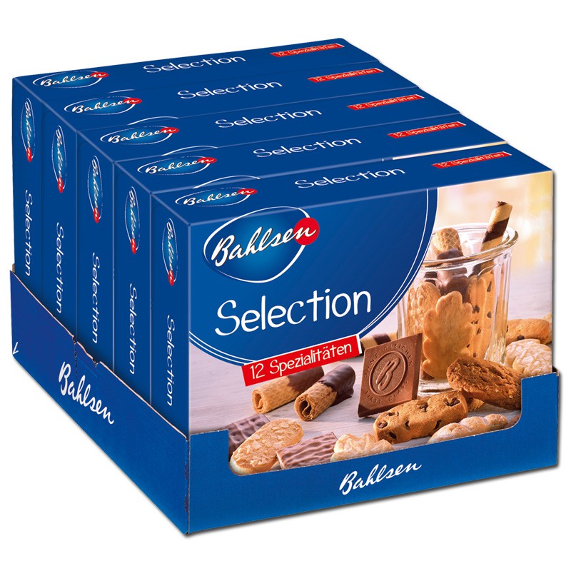 Bahlsen Selection Kekse Gebäck 500g 5 Packungen Gebäck Kekse Bahlsen Kekse