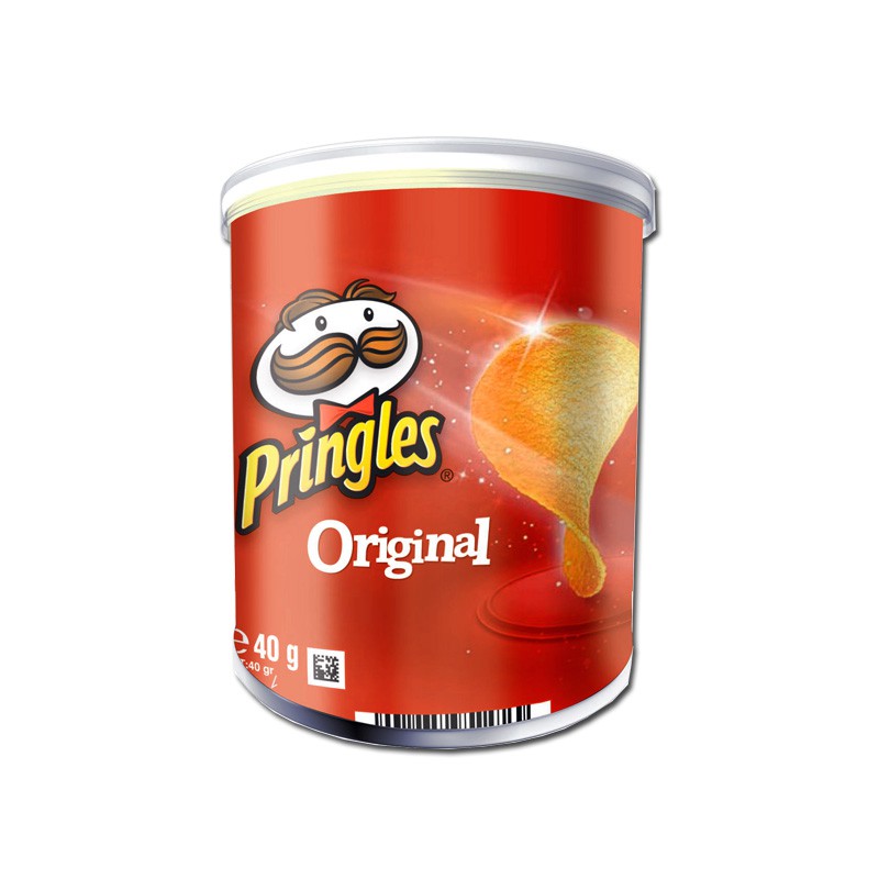 Pringles Original Chips Dose 40g, 12 Stück Knabberartikel Chips