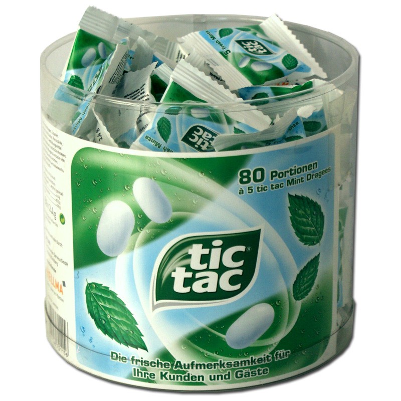 Ferrero Tic Tac Fresh Mints Dose Dragee-Bonbon 80 Beutel ...