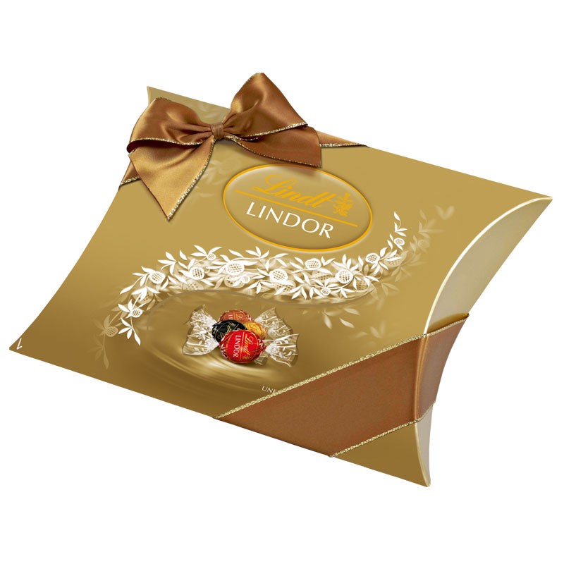 Lindt Lindor Kugel Mischung, Praline, 4 Kissenpackungen ...