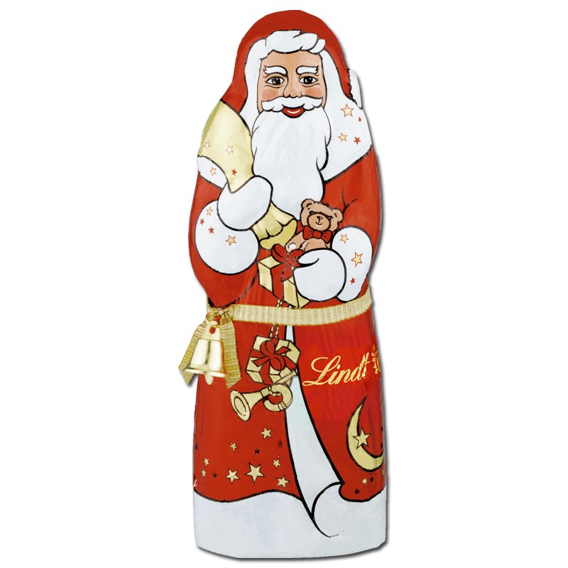 Lindt Weihnachtsmann 70g, Vollmilch Schokolade 27 Stück Weihnachten ...