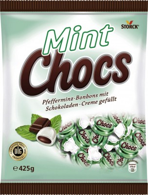 Pfefferminzbonbons Viele verschiedene Sorten von