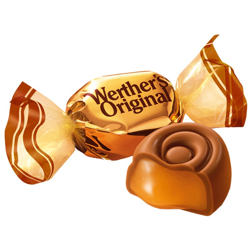 Werthers Orginal Karamell, Schokolade, Bonbon, 7 Beutel Bonbons ...