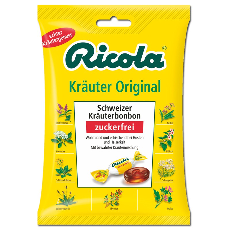 6140 Ricola Kraeuter Original ohne Zucker 75g Bonbon 1_1